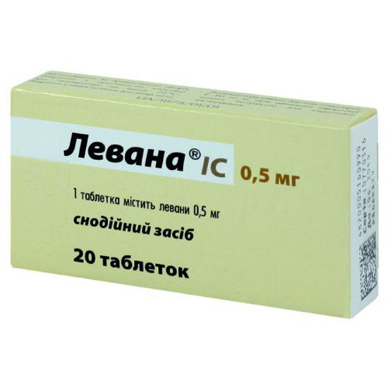 Левана IC таблетки 0.0005 г №20